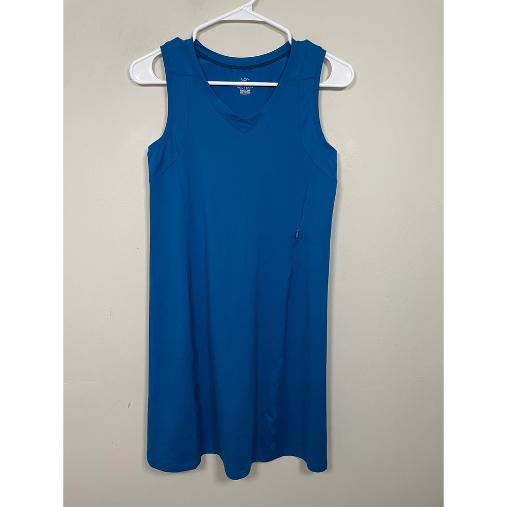 Arc'teryx Soltera Dress in Blue Size Small Athleisure Outdoor‎ Camping Summer